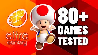 Citra Canary  The best 3DS games on the emulator 80 games tested AndroidPC [upl. by Mcnally]