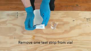 How to Use Bartovation Peracetic Acid 050ppm Test Strips [upl. by Cleaves628]