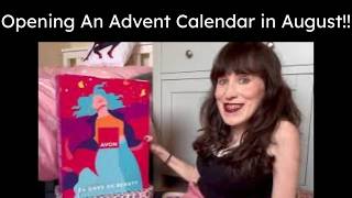 Opening An Advent Calendar in August [upl. by Drexler]