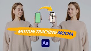 Thay đổi video trên điện thoại với cách tracking bằng mocha trên after effect [upl. by Iney389]