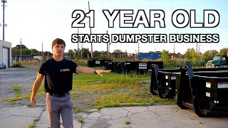 How to run a dumpster business at 21 years old [upl. by Yrtneg]