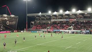 Début du match Oyonnax Grenoble [upl. by Maclay141]