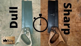 How to sharpen a hand saw  quick and simple for cross cut and rip cut [upl. by Ahsuas288]