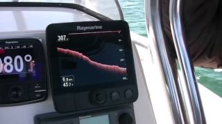 Raymarine Dragonfly Sea Trial Long Island Sound [upl. by Valery]