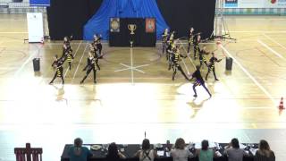 UKS Wawrzyn  Iskierki show seniorki MP 2017 [upl. by Eerdua971]