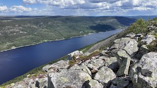 Skagsvola a trail to a ridge in Trysil Norway [upl. by Demp]