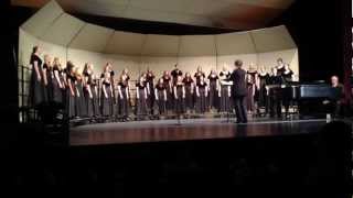 Tigard High School Adv Treble Choir singing quotDar Kom Die Alabamaquot by Jeffrey Haskell 31214 SpringC [upl. by Stacy]