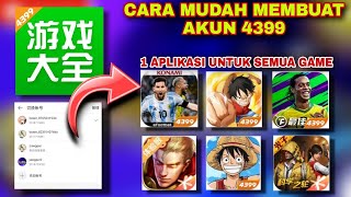 Cara Mudah Membuat Akun 4399 Lolos ID China  Login Game OPFP Pes China OPBW Game China Lainnya [upl. by Devondra]