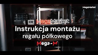 instrukcja montażu regału półkowego MegaM  regał garażowy [upl. by Arva]