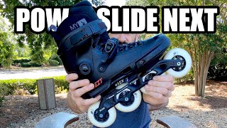 Powerslide Next w 90mm Trinity Inline Skate Review [upl. by Reham15]