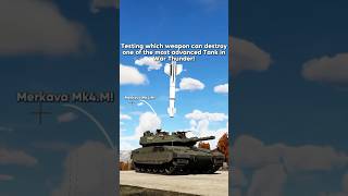 Testing which weapon can destroy one of most advantage tank in war thunder warthundergameplay [upl. by Dymphia]