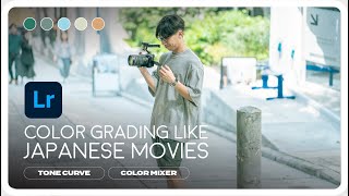 Color Grading like Japanese Movies  Airy Clean Look  Lightroom Tutorial [upl. by Lynne]