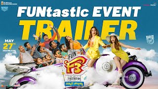 F3 Movie FUNtastic Event Trailer  Venkatesh Varun Tej Tamannaah Mehreen Pirzada Pooja hegde [upl. by Kariv]