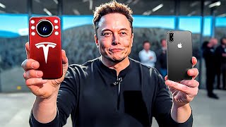 Elon Musk quotEl Nuevo Teléfono Pi De Tesla Supera Al iPhone 16 En TODOS Los Aspectosquot [upl. by Nezam373]