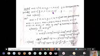 Aug 27Class2 Applied MathTNU Chapter 2  ZTransform [upl. by Ynehteb502]