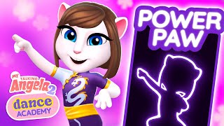 Power Paw 🌸 My Talking Angela 2 Dance Academy [upl. by Iraam107]