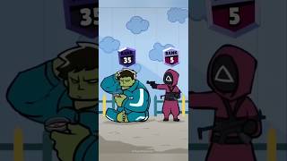 BRAWL STARS CANDY CUT SQUID GAMES RANK UP shorts brawlstars [upl. by Leavy843]