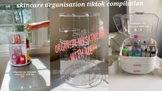 Skincare organisation tiktok compilation [upl. by Ardnoek]