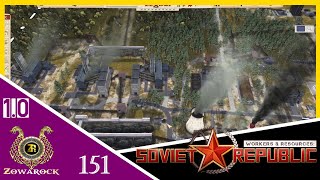 Workers amp Resources Soviet Republic 10 ⚒ 151 Müllproblem LÖSEN gameplay deutsch ⚒ [upl. by Ruhtracam]