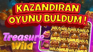 SLOT OYUNLARI 👑 TREASURE WILD 👑 KAZANDIRAN OYUNU BULDUM [upl. by Rather120]