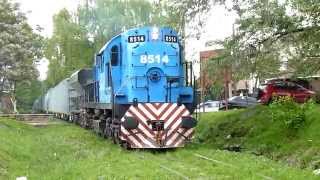 ALCo 8514 con un traslado de vagones Chinos [upl. by Mackey]