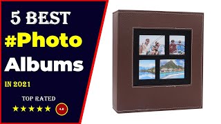 ✅ Top 5 Best Photo Albums For Wedding Pictures 2021 Tested amp Reviewed [upl. by Yrotciv]