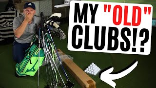 I BOUGHT MY OLD GOLF CLUBS BACK AND THEYRE AMAZING [upl. by Lorain685]