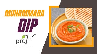 Muhammara Dip  WellnessWednesday  ProV  Walnut Recipes  Sanjeev Kapoor Khazana [upl. by Llennej]