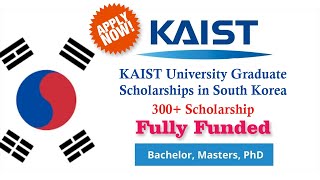 How to Apply for KAIST University Graduate Scholarships 2025 in South Korea  Bright Scholarship [upl. by Valley]