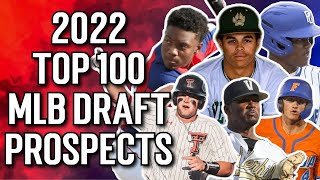 2022 MLB DRAFT TOP 100 PROSPECTS REVIEW [upl. by Arette209]