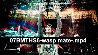 Bring Me The Horizon  07BMTHS6wasp matemp4 [upl. by Macdonald90]