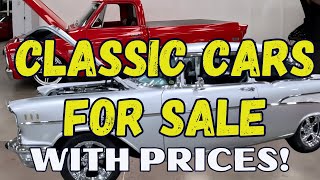 CLASSIC CARS FOR SALE AT RESTORATION WAREHOUSE DEALERSHIP [upl. by Giltzow]