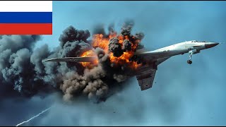 Shocking Three Tupolev Tu160 fail to escape when targeted by Ukraine S300 missile system [upl. by Tirza769]