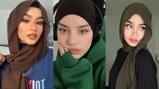 Hijab tutorials from Tik Tok 🧕 [upl. by Nnail668]