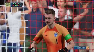 POLSKA  FINLANDIA  RZUTY KARNE  FIFA 23 [upl. by Lemmor155]