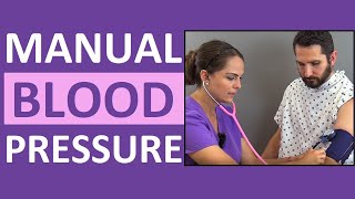 Blood Pressure Measurement How to Check Blood Pressure Manually [upl. by Ylac]