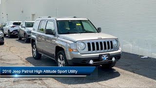 2016 Jeep Patriot High Altitude Sport Utility Cleveland [upl. by Hagood]