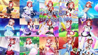 Every Maki SR in a SIFAS Solo MV [upl. by Adnwahsat]