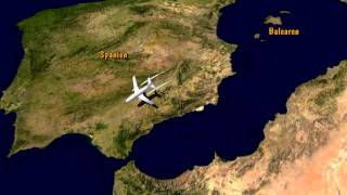 Motionstudios Vasco da Gama Reiseroutenanimation Beispiel Teneriffa Tour [upl. by Migeon458]