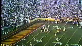 1987 Rose Bowl  Super Bowl Coach Jim Harbaugh at Michigan 2 of 2 [upl. by Pazit]