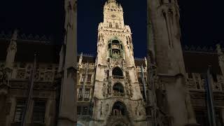 Marien Platz Morning and Night View Münichen munichen marienplatz germany tourist [upl. by Ainalem]