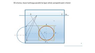 50 chizma Asosi kartinaga parallel bo’lgan silindr perspektivasini chizish [upl. by Kare]