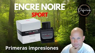 Unboxing  Encre Noire Sport  Primeras Impresiones [upl. by Jolda]