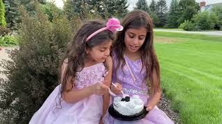 Happy Birthday Cake Vending Machine ideas with Deema and Sally [upl. by Ema]