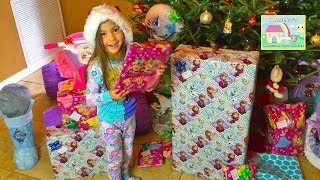 Christmas Morning Disney Princess Toys Christmas Presents Haul [upl. by Ainud457]