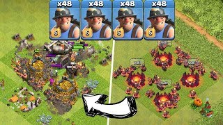 MAXED TUNNELGRÄBER ONLY  CLASH OF CLANS  Lets Play CoC Deutsch German HD [upl. by Dickie527]