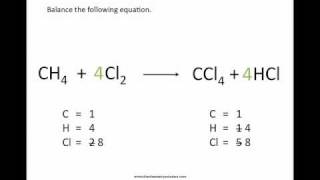 Balancing Chemical Equations  Chemistry Tutorial [upl. by Dina]