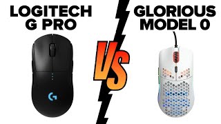 Logitech G Pro Wireless vs Glorious Model O  Which Mouse Is Better [upl. by Eekcaj]