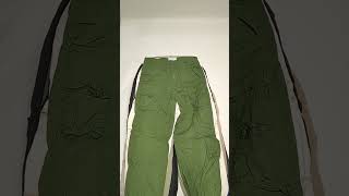 Cargo Pants E100252716 25 pcs 23 lbs Wholesale at Tiedemann Globe [upl. by Annekahs]