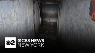 Possible bootlegging tunnel discovered under New Jersey home [upl. by Eillat]